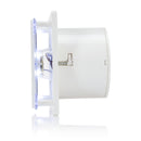STERR BFS150LT - 150 mm Kúpeľňový Ventilátor, LED + Časovač, 250 m³/h, Biela